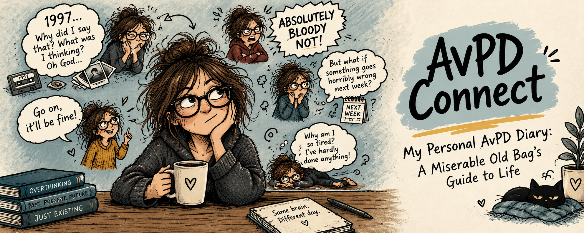 My Personal AvPD Diary: A Miserable Old Bag's Guide to Life